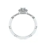 Pierścionek białe złoto z diamentami AJPZ_135